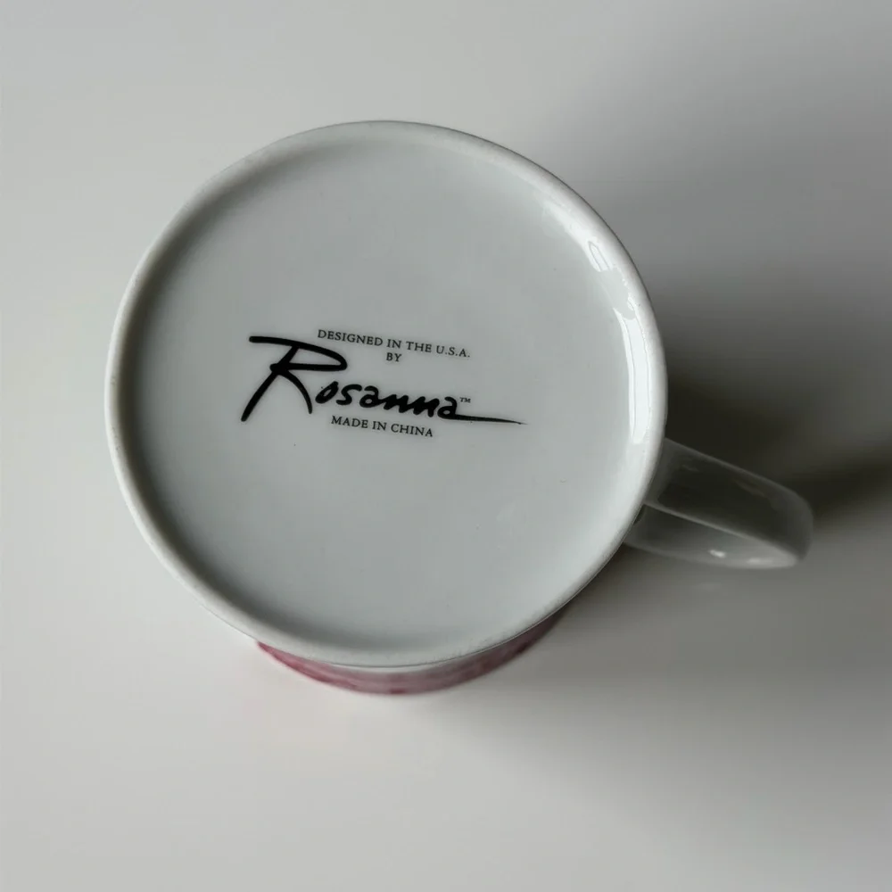 Rosanna “Shoeaholic Deal Stealer”Ceramic Coffee Mug with Shoes Design